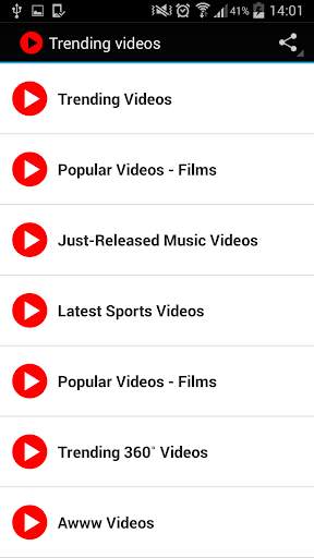 Trending Videos screenshot 1