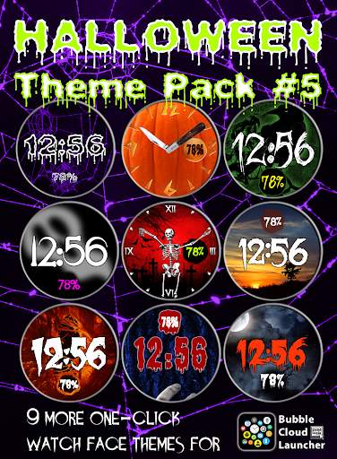 Halloween Watch Face Pack - Now Free screenshot 8