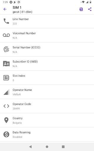 GSM Signal Monitor & SIM Info screenshot 13