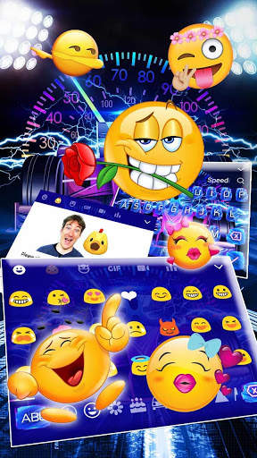 Racing Sports Car Keyboard screenshot 3