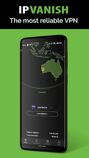 IPVanish VPN: The Fastest VPN screenshot 1