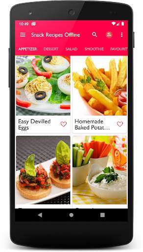 Snacks Recipes Offline screenshot 2