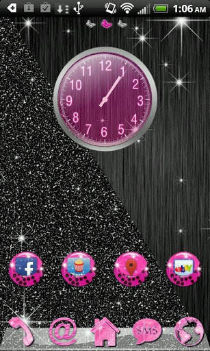 Pink Cheetah for Go Launcher screenshot 1