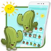 Cute Cartoon Cactus Theme🌟 1.1.0