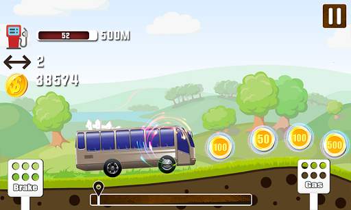 Bus Driving Simulator - 2D Bus Racing Game 19 screenshot 3