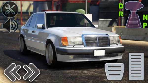 W124 Drift Big City Driving Simulator screenshot 2