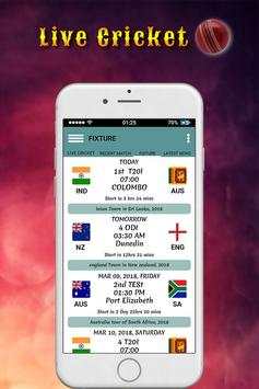 Live Cricket HD Live Streaming screenshot 1