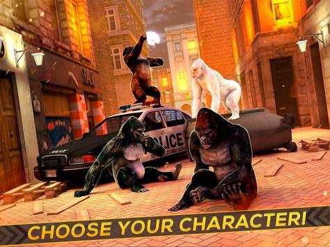King of Monkeys 🐵 City Attack screenshot 6