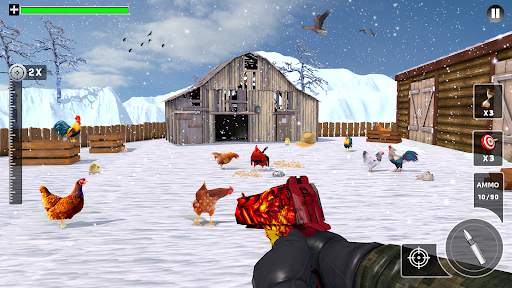Chicken Shooting Hunting Games screenshot 1