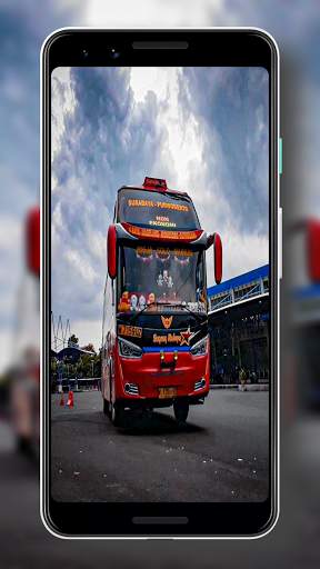 Wallpaper Bus Indonesia screenshot 3