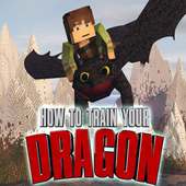 How To Train Your Minecraft Dragon logo