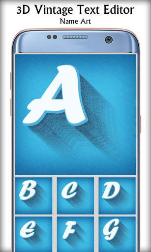 3D Vintage Text Editor - Name Art screenshot 7