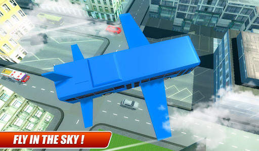 Impossible Flying Bus Stunts screenshot 14