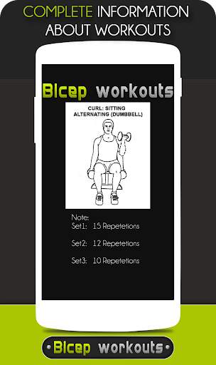 Bicep Workouts screenshot 4