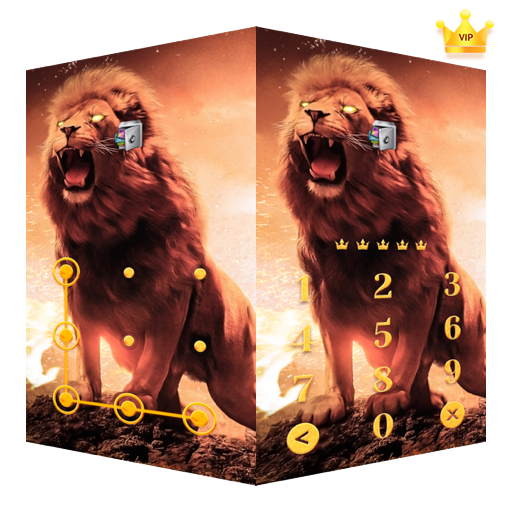 AppLock Live Theme Lion – Paid Theme иконка