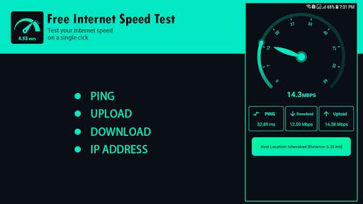 Internet Speed Test | Wifi Analyzer-Net Speed Test 1 تصوير الشاشة