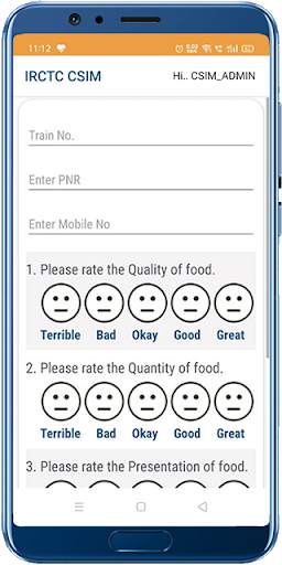 IRCTC CSIM screenshot 3