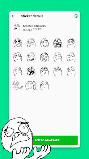Meme Stickers for WhatsApp screenshot 8