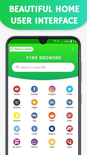 Fine Browser: All porn sites blocker, Uc browser screenshot 3