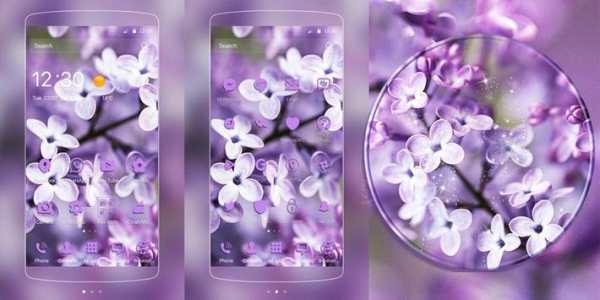 Lilac Lavender Theme Purple screenshot 2