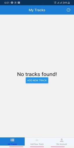 My tracks screenshot 3