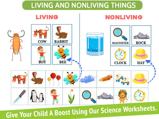 Science Learning Worksheets - Kid Super Scientist! скриншот 2