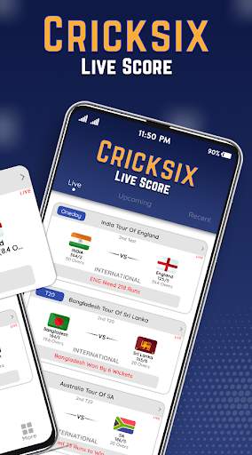 CrickSix - Live Cricket Score screenshot 3