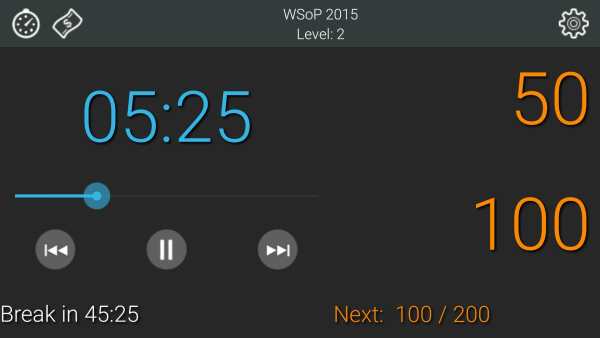 Talking Poker Timer - Clock screenshot 2