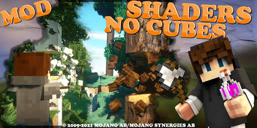 Mod No Cubes: Realisctic Shaders for PE screenshot 3