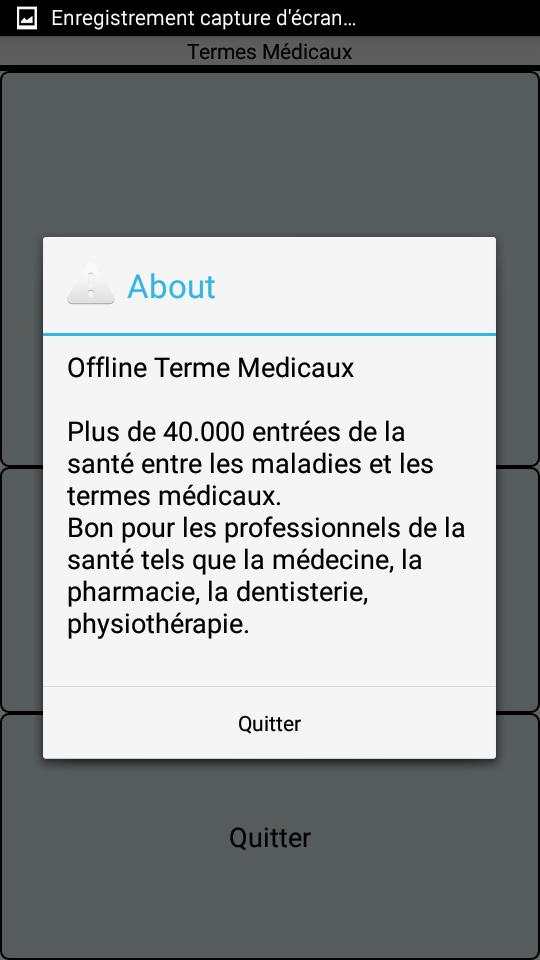 Termes Médicaux screenshot 4