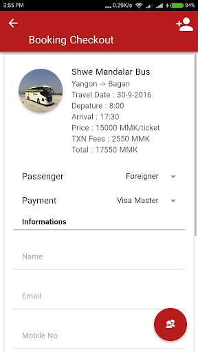 BNF Express Myanmar Bus Ticket screenshot 6