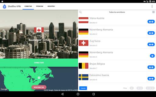 Shellfire VPN screenshot 11