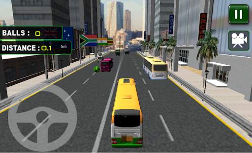 Cricket World Cup Bus Racing screenshot 6