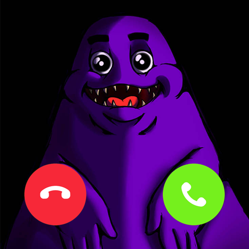 Grimace Fake Call Prank icon