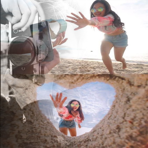 AI Photo : Photo Grid Maker &amp; Pic Editor Collage icon