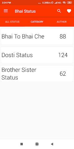 Bhai to Bhai Che Status : Top Dosti Status 2019 screenshot 1