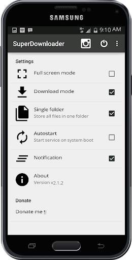 SuperDownloader | Downloading from instagram screenshot 2