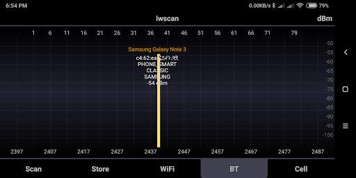 WiFi iwscan screenshot 5