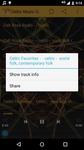 Celtic Music ONLINE screenshot 2
