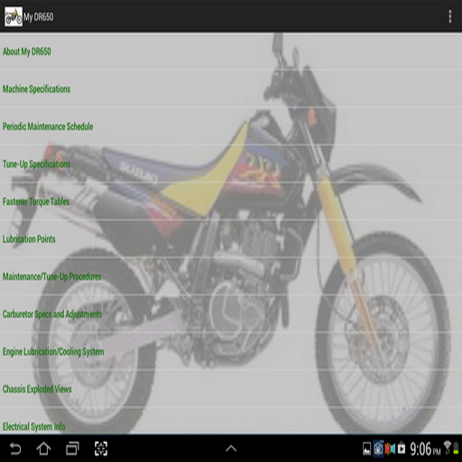 My DR650 icon
