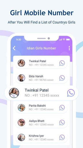 Online Girls Phone Numbers for Chat whatsapp स्क्रीनशॉट 4