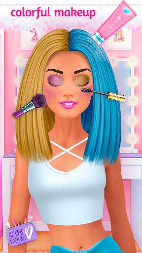 Fashion Girl Salon Makeover: Makeup & Dress up screenshot 2