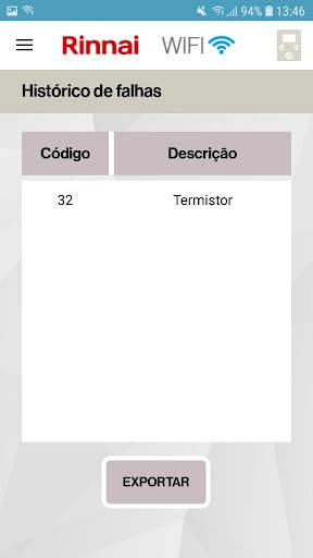 Controlador WiFi RINNAI screenshot 4