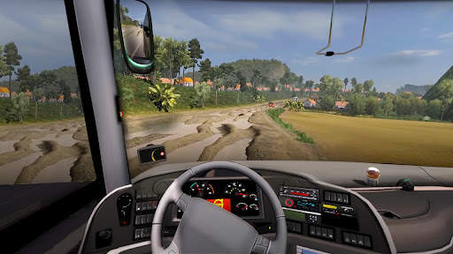 simulator memandu bas moden screenshot 4