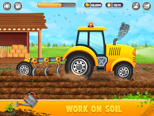 Kids Farm Land: Harvest Games screenshot 2