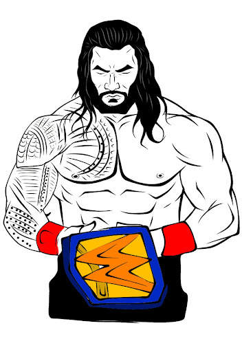 how to draw wwe heros screenshot 8