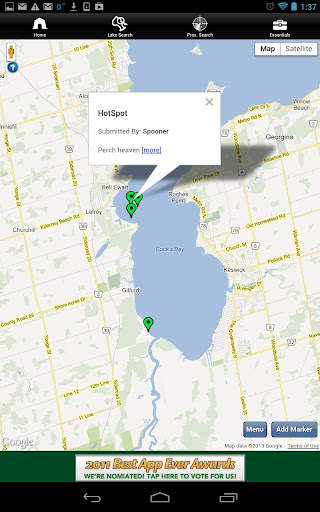 iFish Ontario screenshot 2
