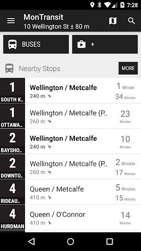 Ottawa OC Transpo Bus - MonTr… screenshot 1
