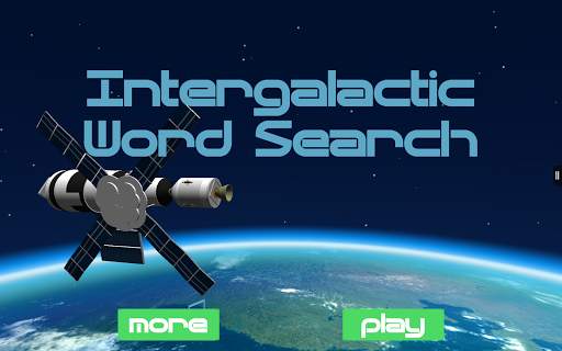 Intergalactic Word Search Free screenshot 1