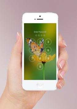 Butterfly Zipper Screen Lock screenshot 2